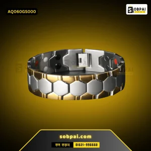 Titanium Steel Energy Health Bracelet (Gold silver)