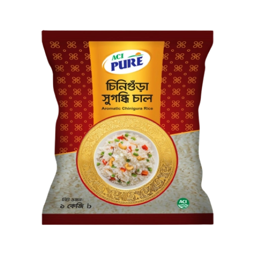 ACI Pure Aromatic Chinigura Rice 1kg ? Premium Quality Chinigura Rice for Perfect Polao | ACI Gold Rice Price in Bangladesh