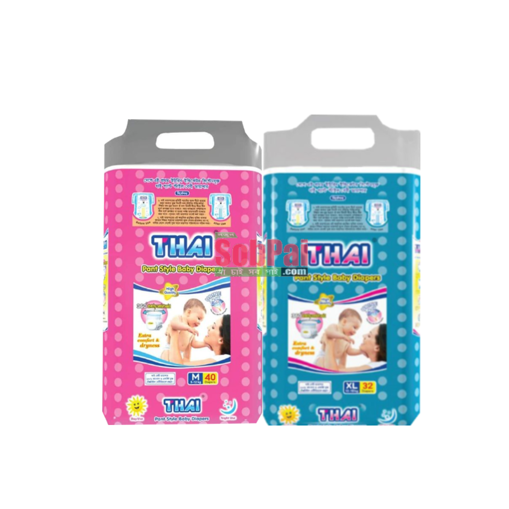 Thai Pant Style Baby Diapers