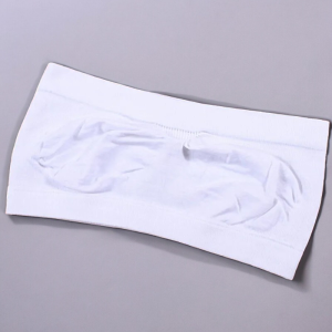 SobPai Women's Non-Padded Strapless Seamless Bandeau Bra - Soft, Stretchy, and Breathable Tube Top for Casual and Sportswear