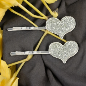 Popular New Rhinestones Five-Pointed Star Love Moon Clip Headdress Heart-Shaped Bangs Hairpin Hair Accessories for Women - SobPai